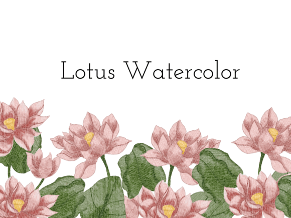 Lotus Watercolor Flower: A Designer's Guide