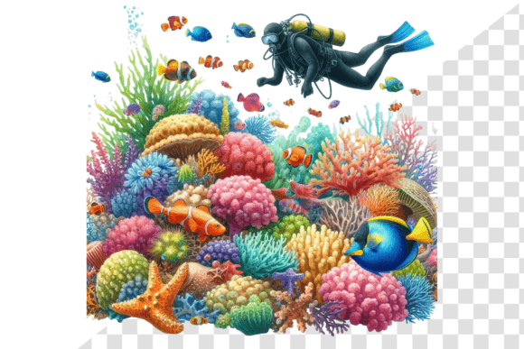 Watercolor OceanVista Coral World: A Font That Brings the Reef to Life