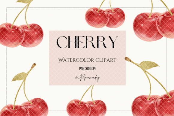 Watercolor Red Cherry Clipart Guide for Creatives
