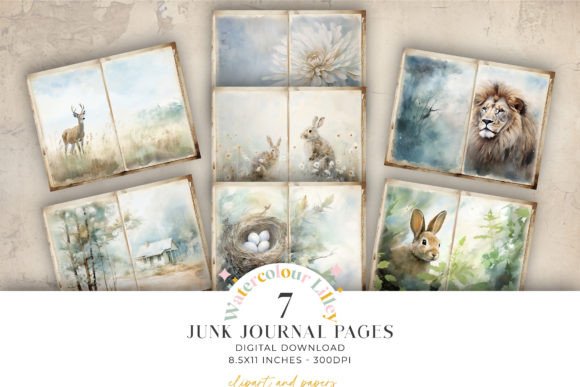 Watercolor Scenes Junk Journal Pages: A Designer’s Guide