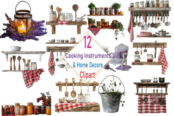Watercolor Vintage Kitchen Clipart: A Designer's Guide